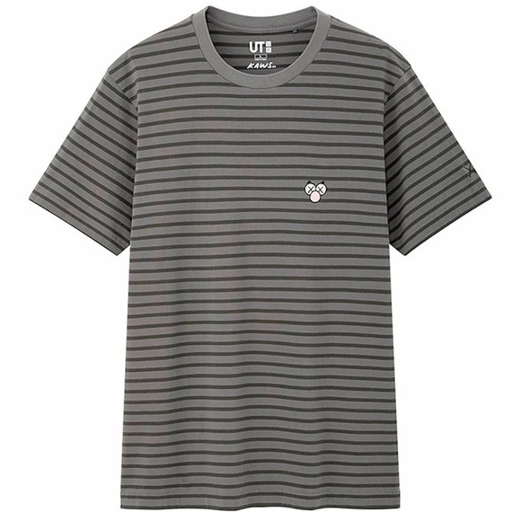 KAWS x Uniqlo BFF Striped Tee - Picture 1 of 3